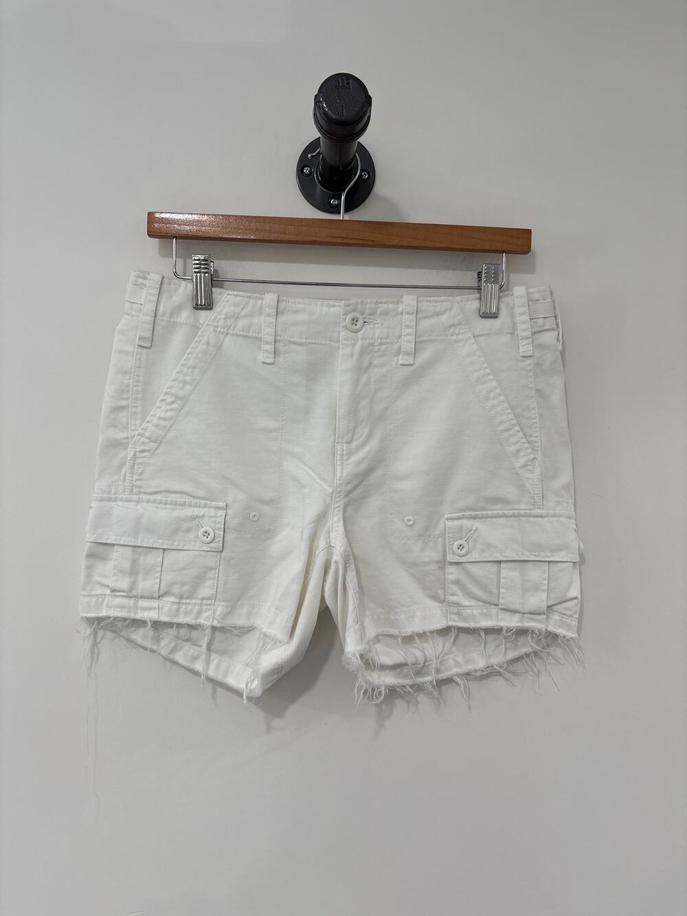 G1 Goods White Surplus Shorts Size 2